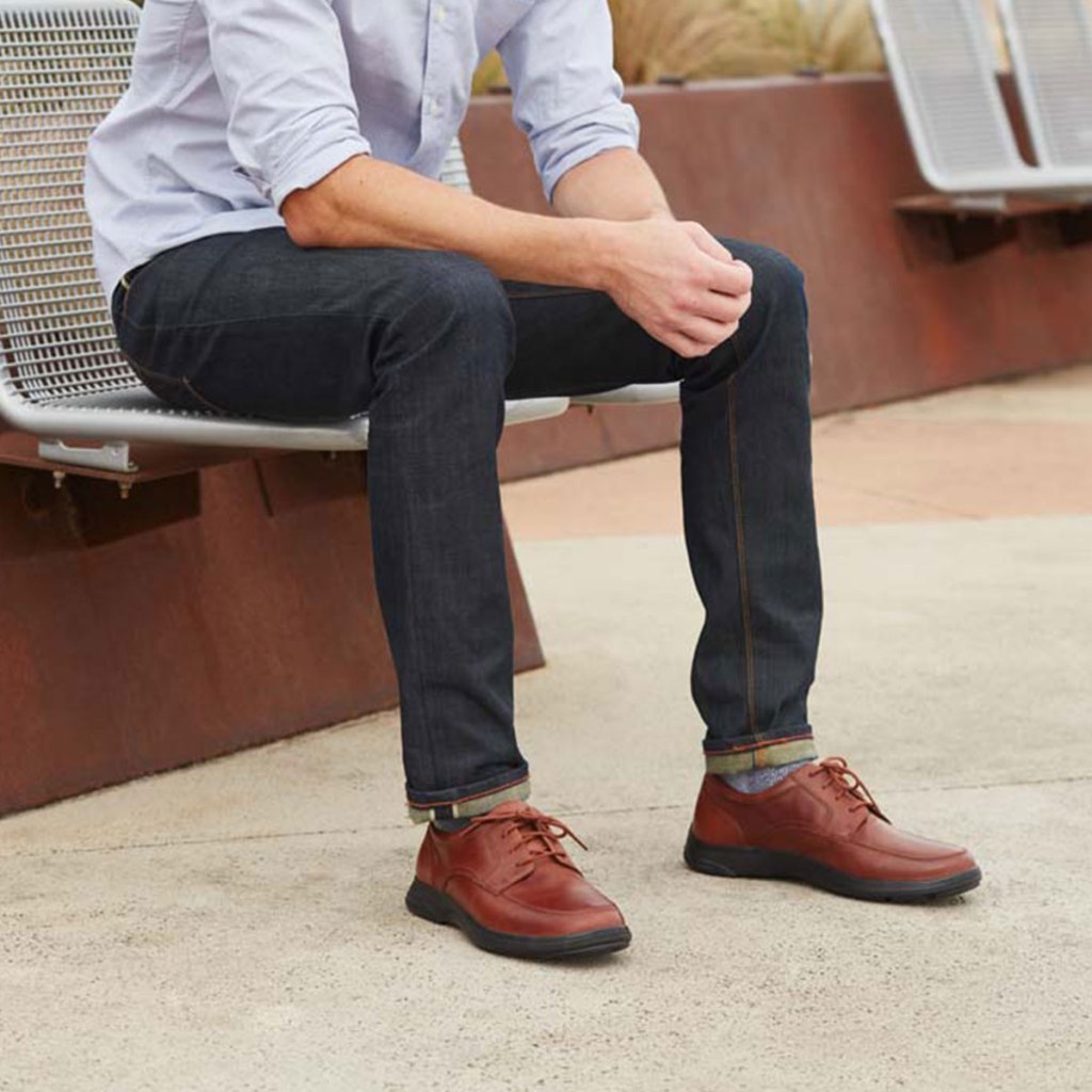 Photograph of men's Anodyne diabetic shoes