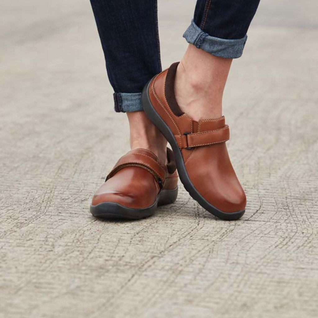 Photograph of women's Anodyne diabetic shoes