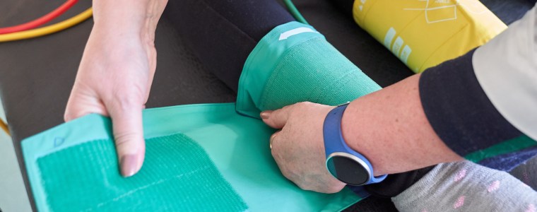 Photograph of PADnet testing cuffs